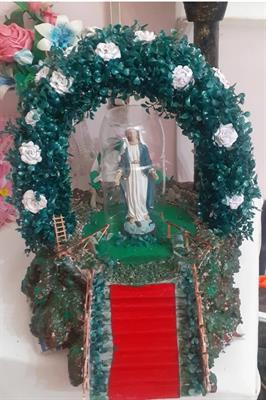 Madonnina miracolosa tutto fatto a mano